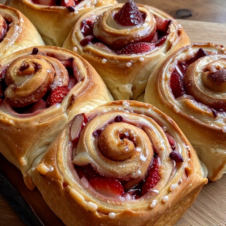Strawberry Cinnamon Rolls