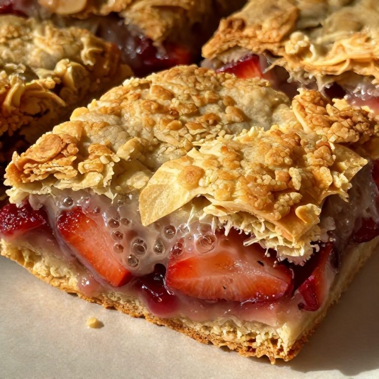 Strawberry Rhubarb Bars