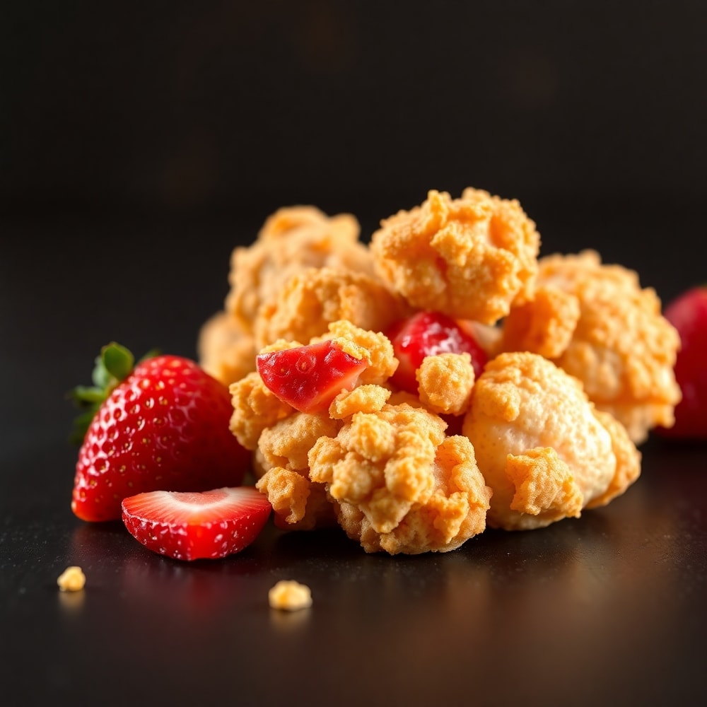 Strawberry Yogurt Clusters
