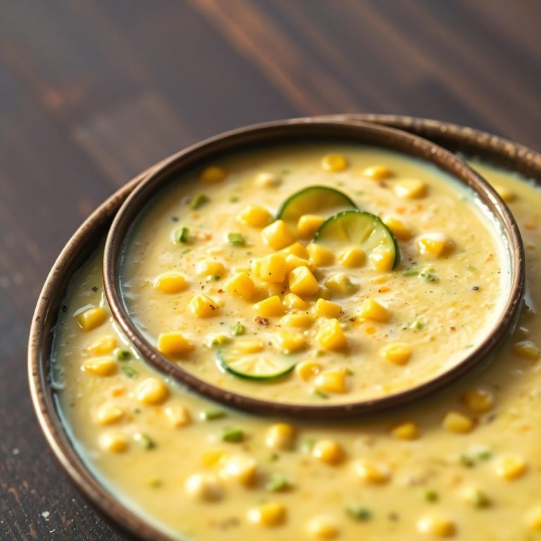 summer corn and zucchini chowder