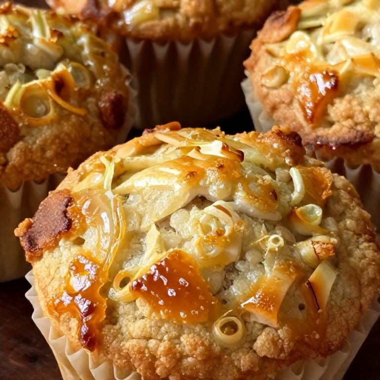 upside down rhubarb muffins