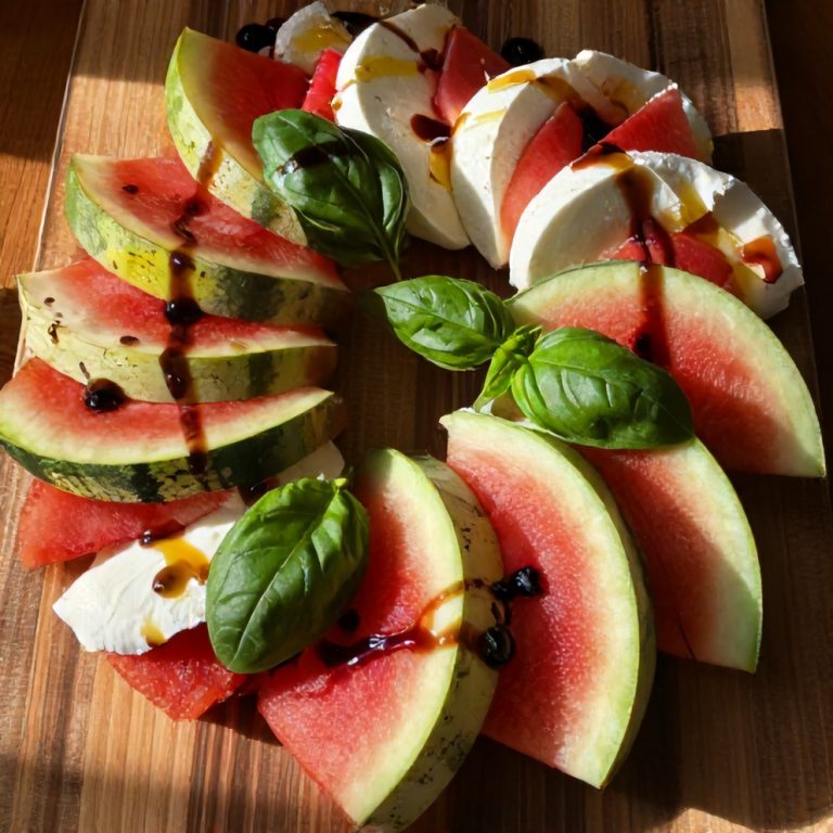 watermelon caprese